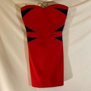 Forever 21 Strapless Mini Dress